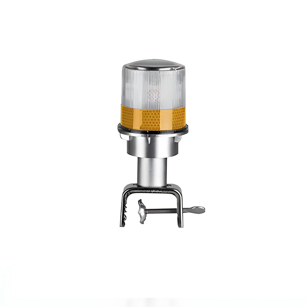 Solar Warning Light 360 Yellow and Red