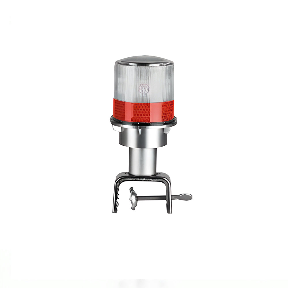 Solar Warning Light 360 Yellow and Red