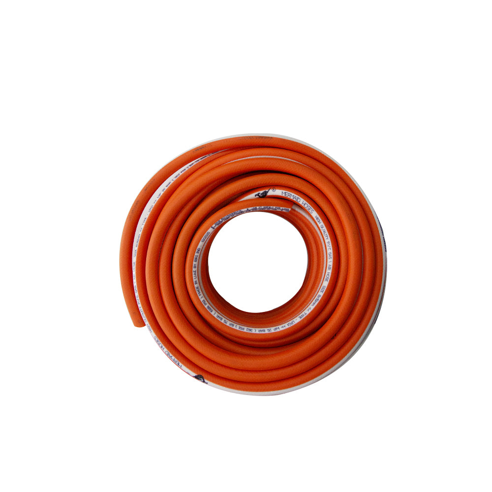8mm By 13mm Mermaid Air Hose 30 Meter Orange| Three Layer PVC Gas Hose