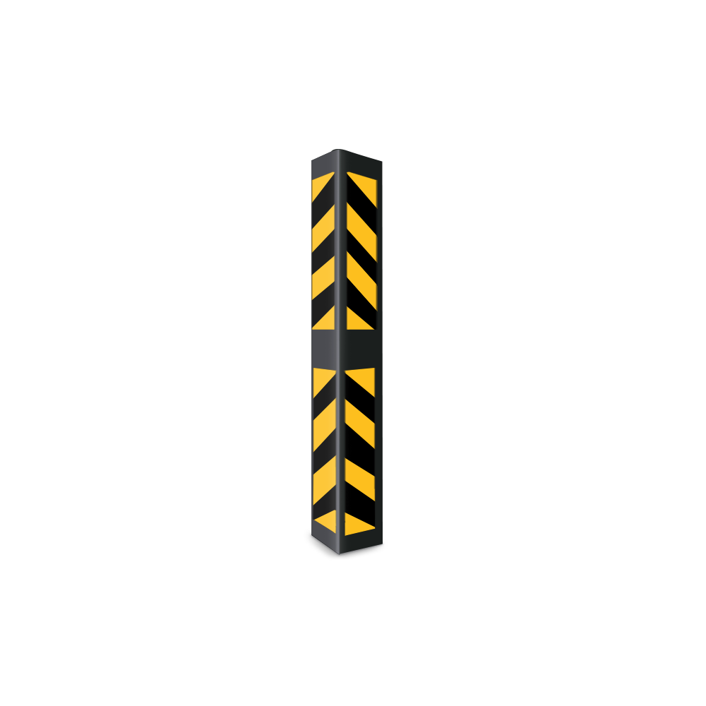Reflective Arrow Column Corner Covering PVC