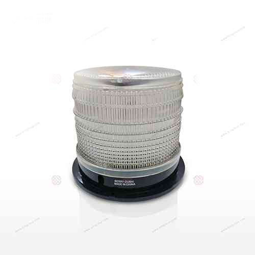 Blue & Red Warning Magnet Light 3.5 Inches | Polycarbonate and Polyphenylene Cover | Easy Installation & Portability