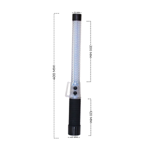 Compact Traffic Safety Wand Baton with Green and Red Light | Road Safety Warning Flashing Light with Rechargeable Battery | LED Flashing Stick CH 1077 - Biri Group