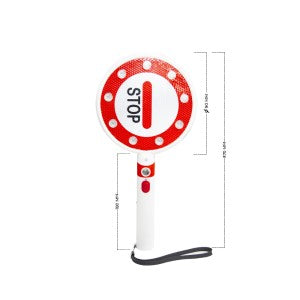 Hand Warning Rechargeable Bi Direction CH 1110 - Biri Group