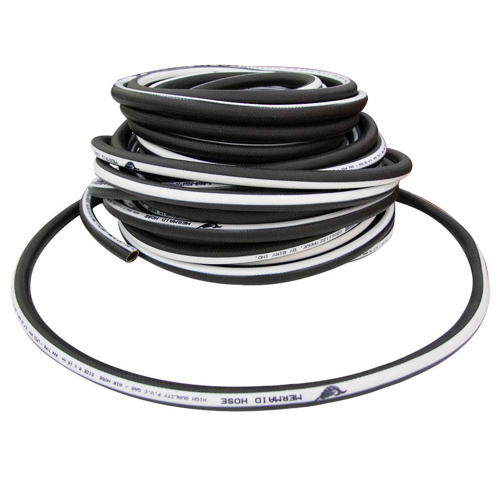 8mm By 13mm Mermaid Air Hose 30 Meter Black| Three Layer PVC Gas Hose