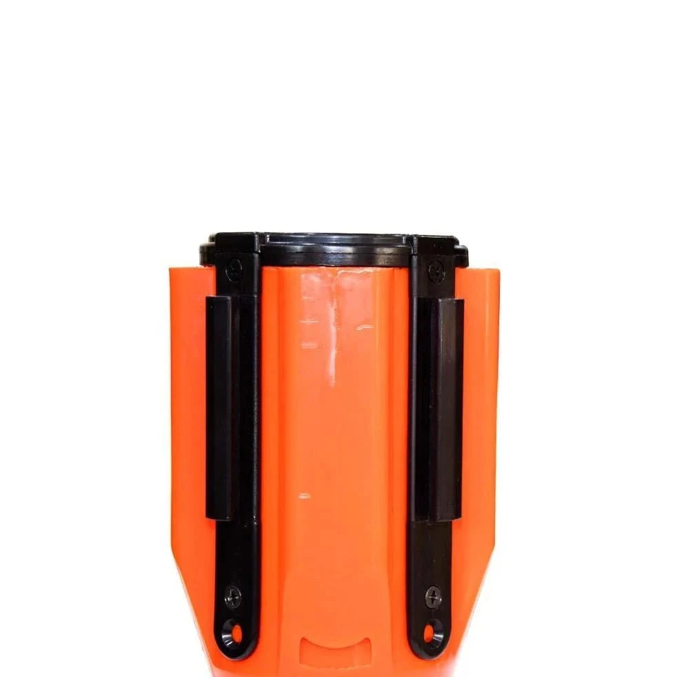 3 meter retractable caution belt red white barrier 4side clip