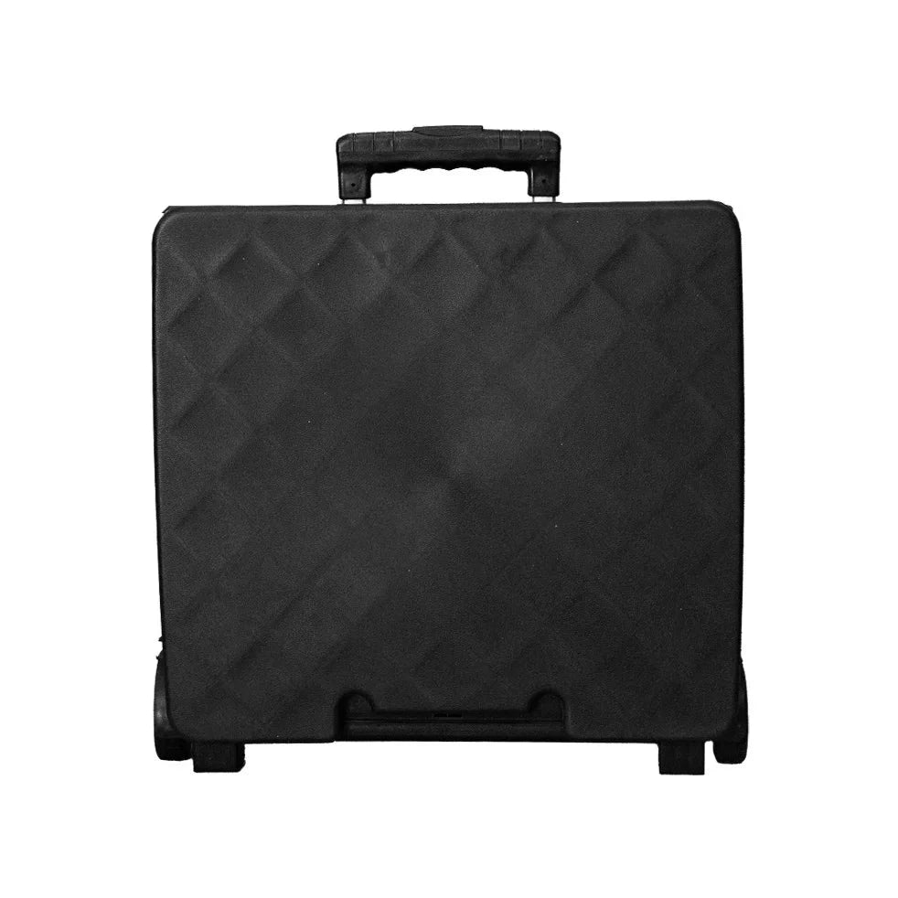 35 kg folding shopping trolley black lid
