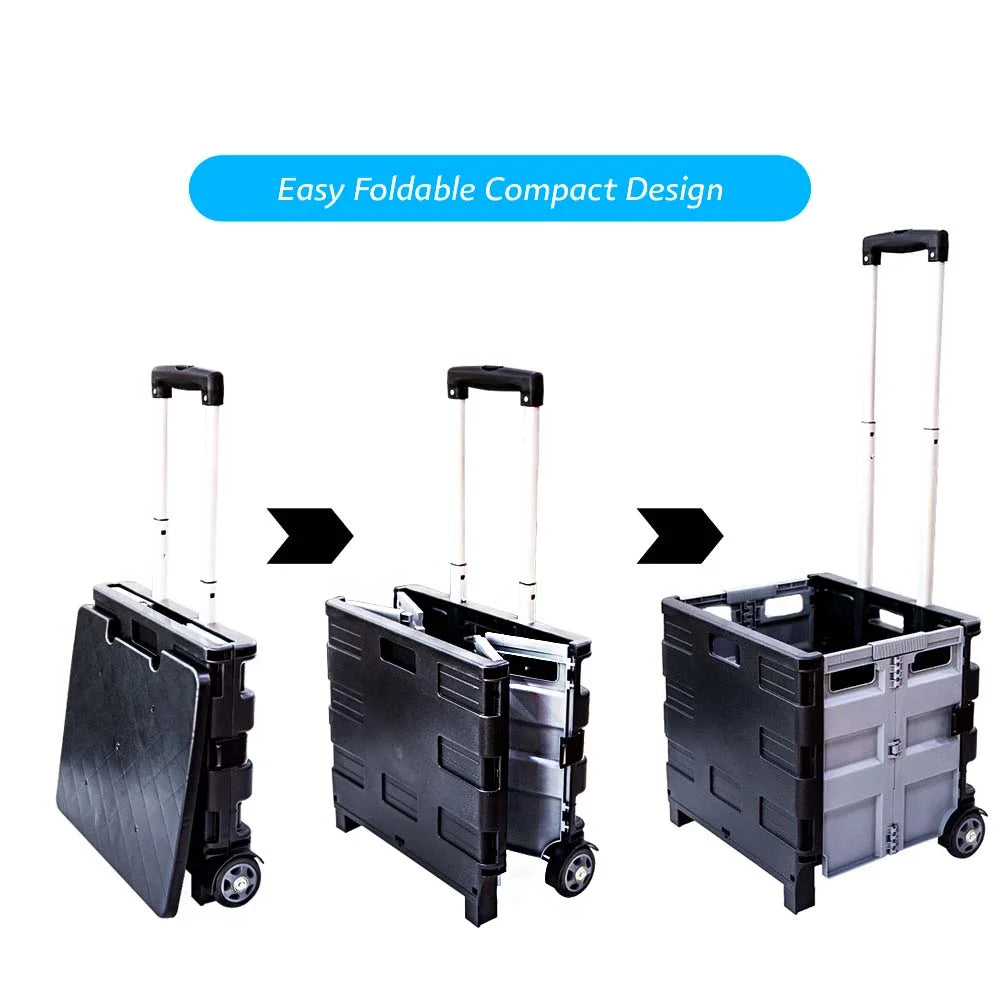 Easy To Fold Shopping Cart