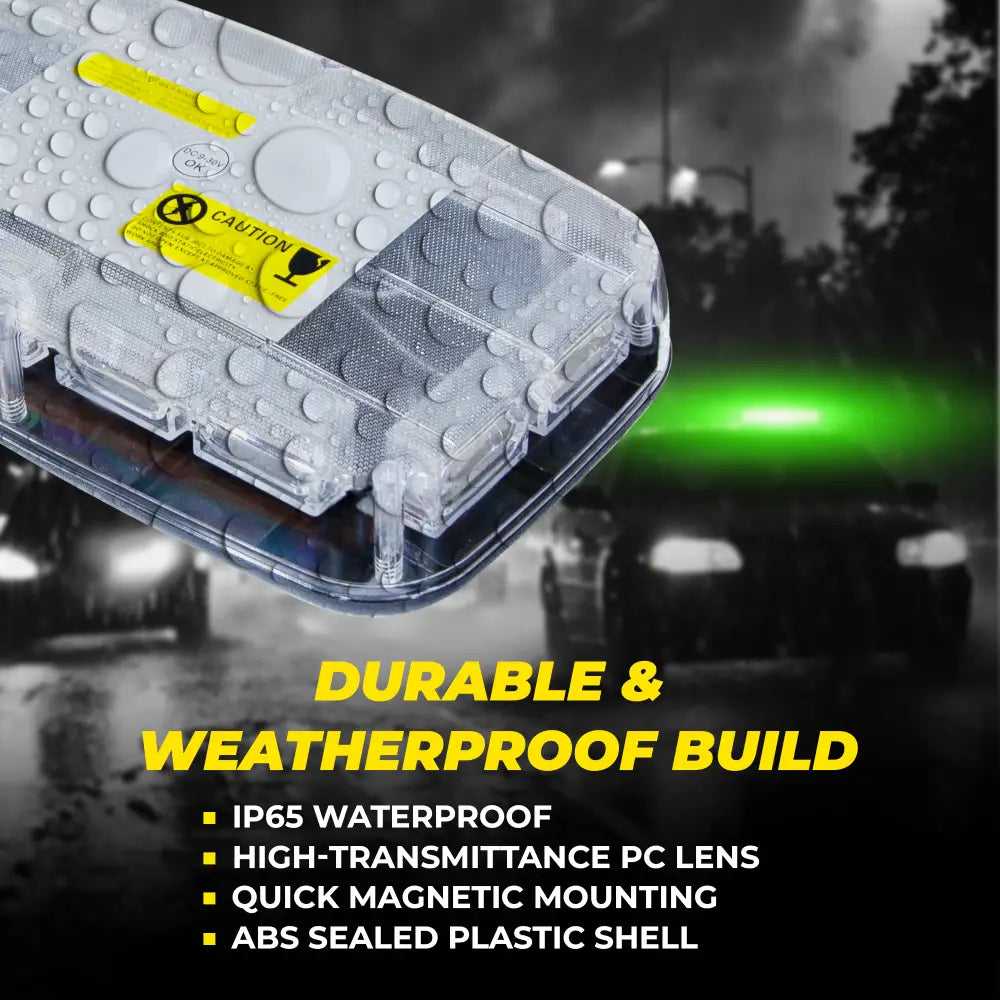 Weatherproof Roof Top Warning Light