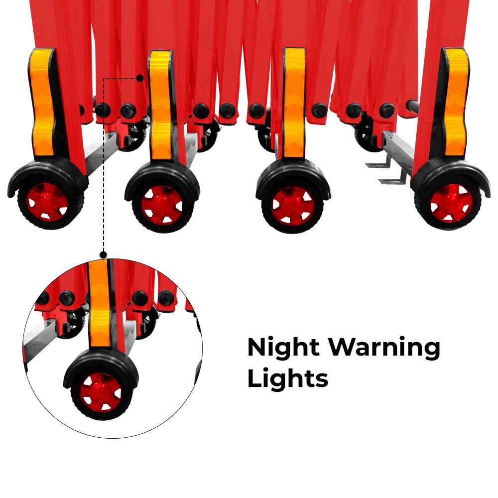 High Quality Road Barrier With Warning Light