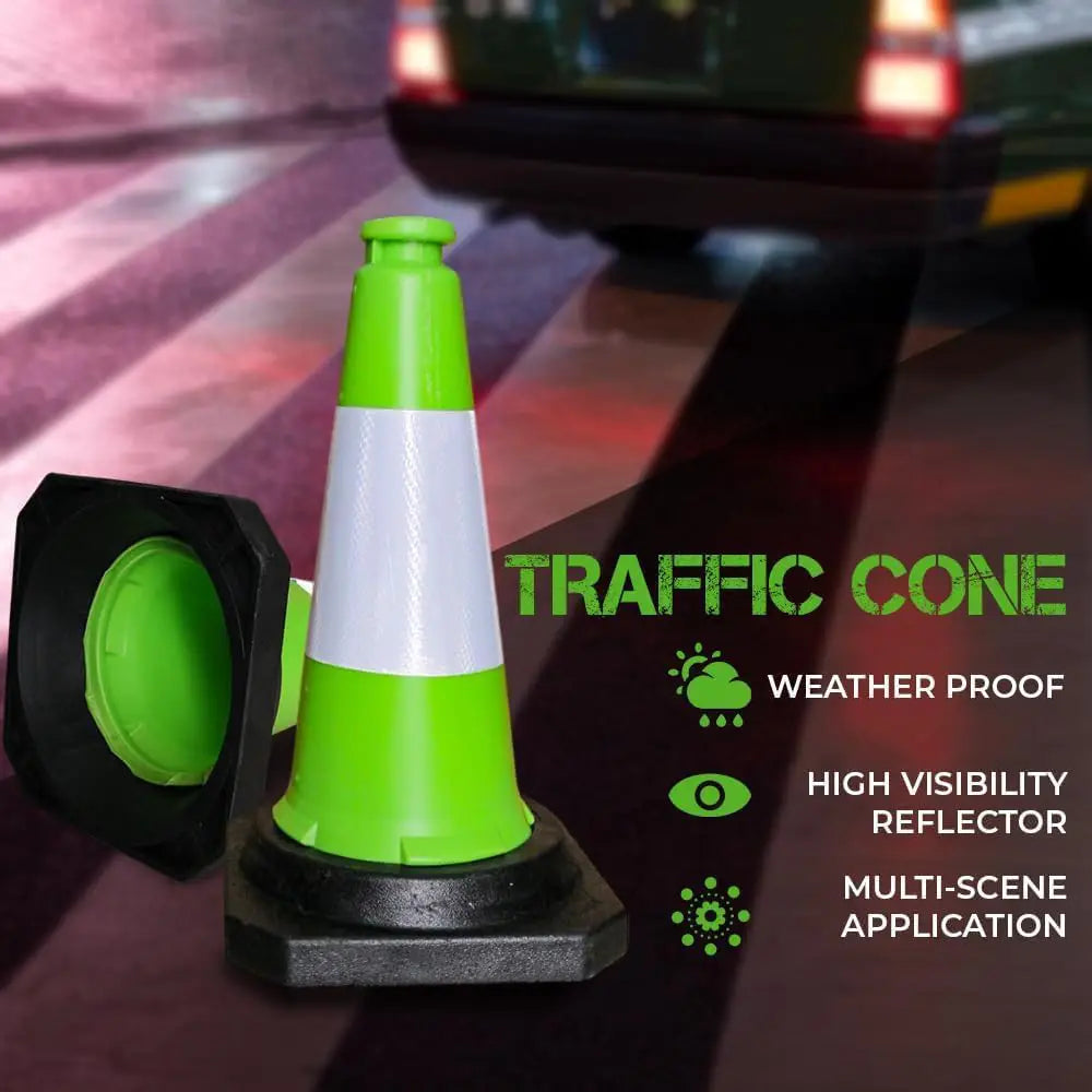 Traffic Safety Cone 50CM - Green