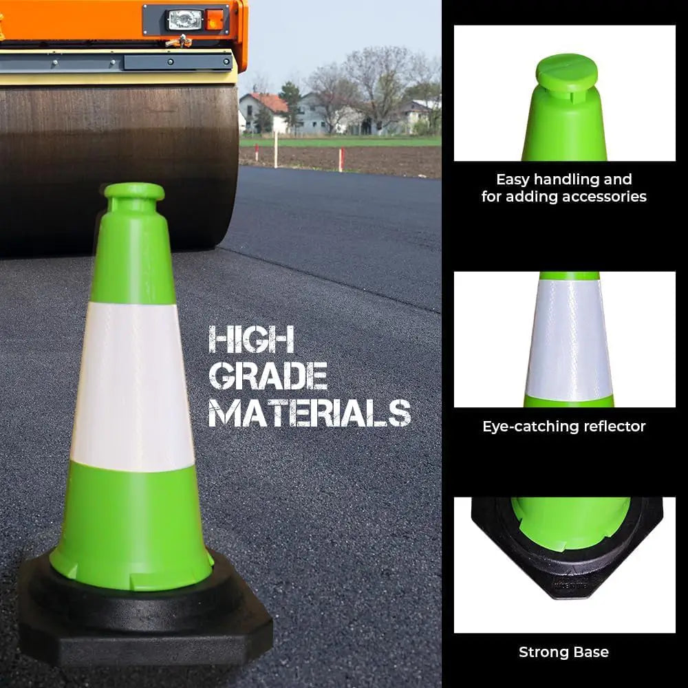 Traffic Safety Cone 50CM - Green