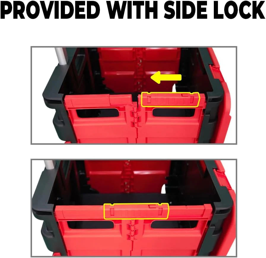 Shopping Trolley Cart With Side Lock