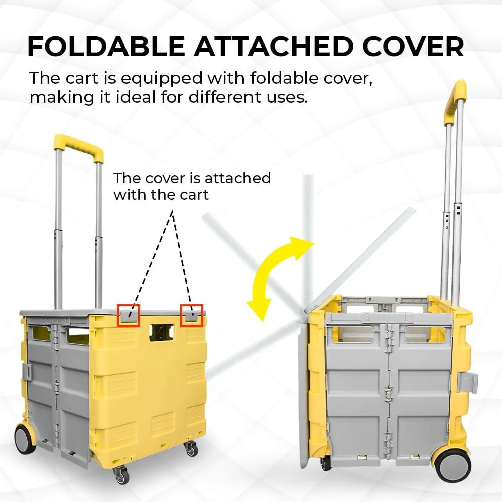 Grocery Cart With Attachable Cover