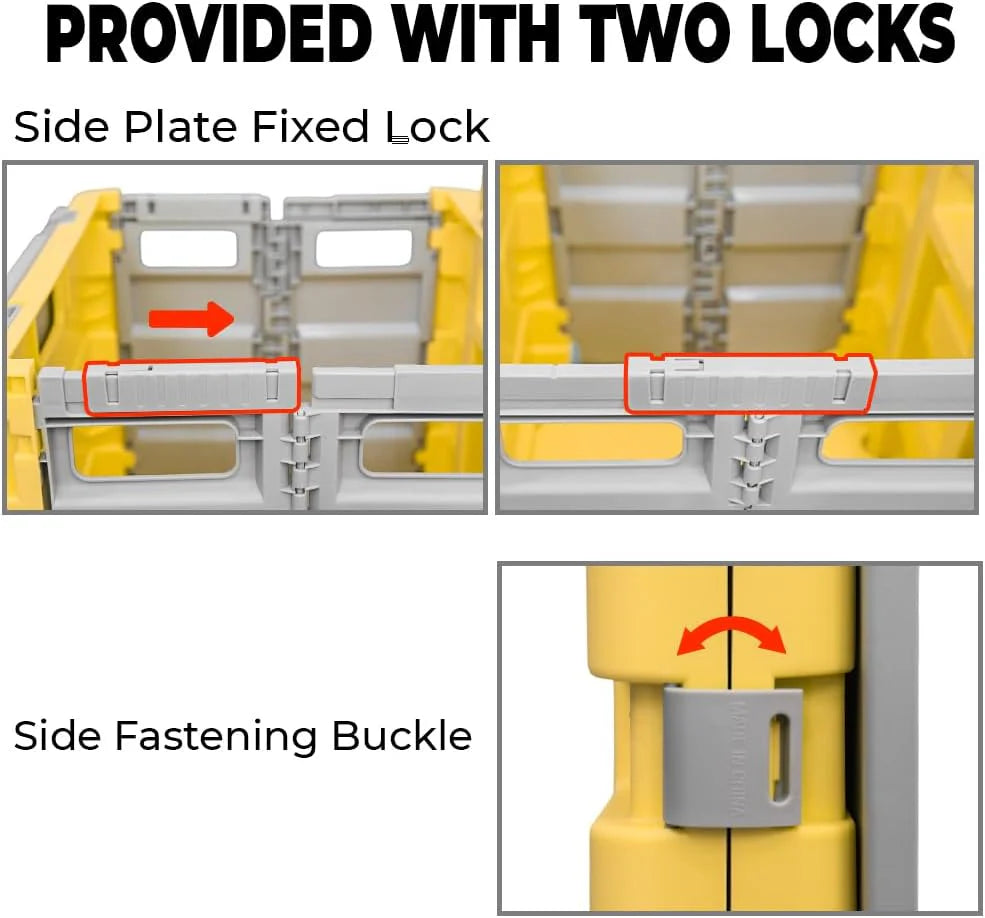 Grocery Trolley Cart With Side Lock