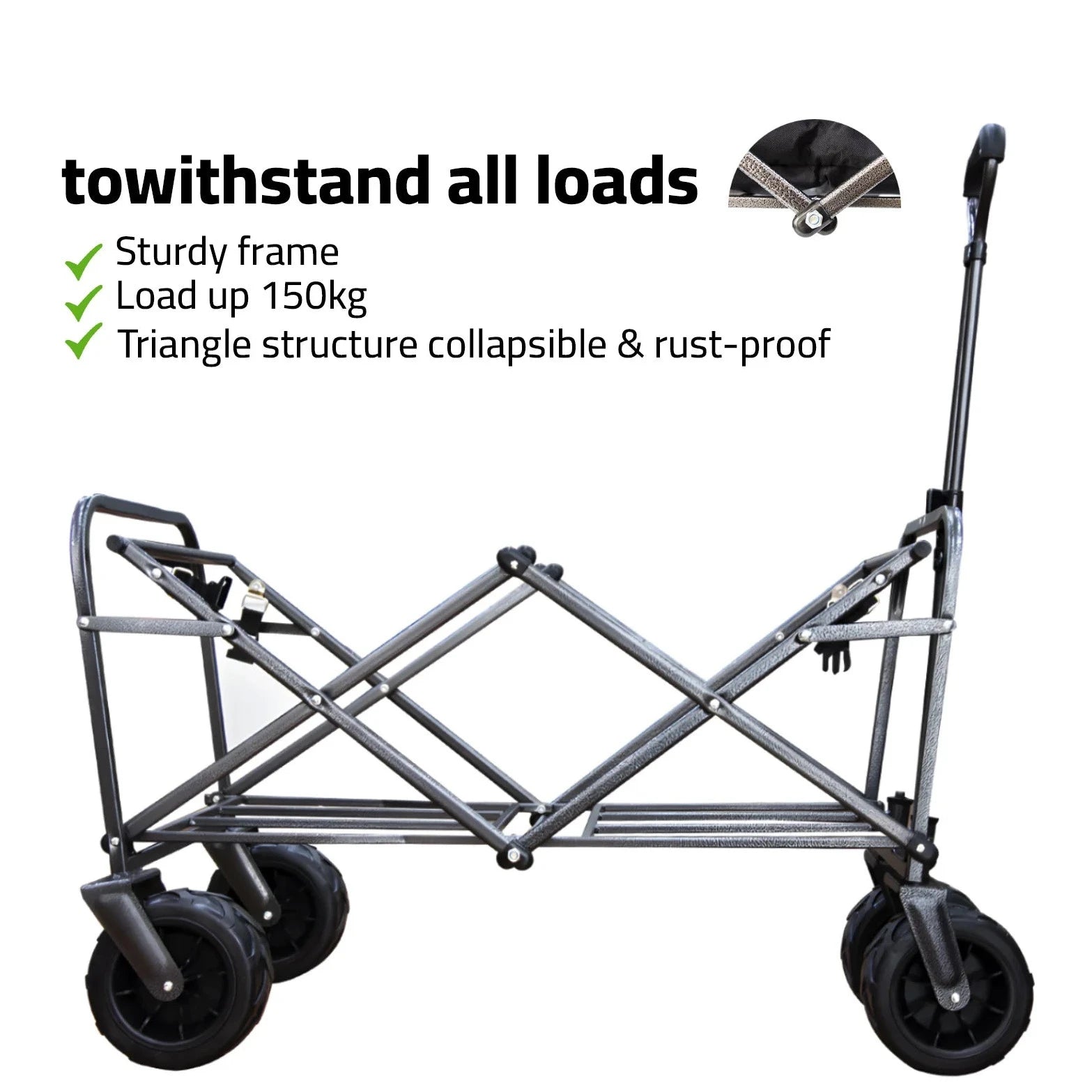 Rust Resistant Shopping Trolley