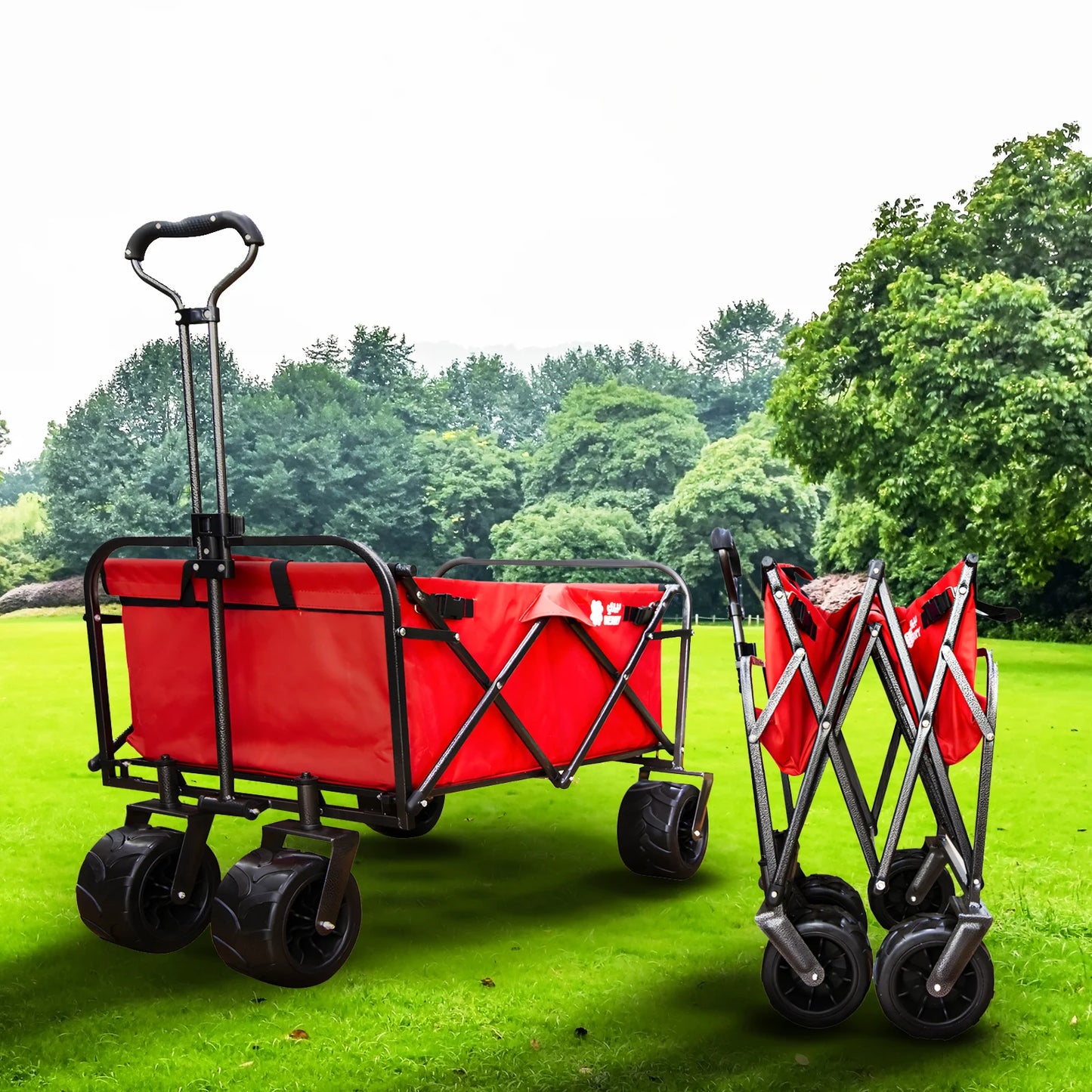 Foldable Garden Trolley