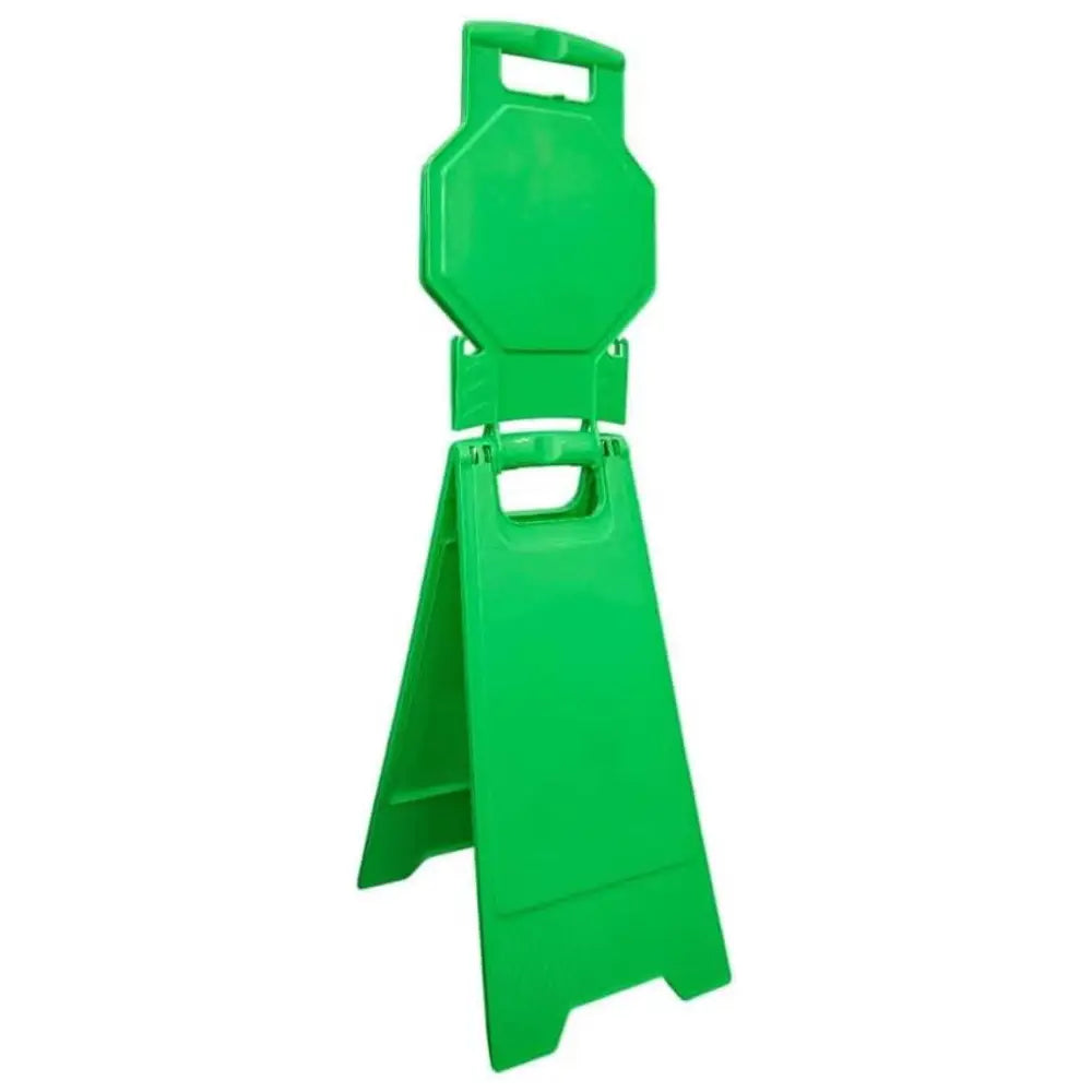 Blank Safety Floor Sign with Lock Clip - Green
