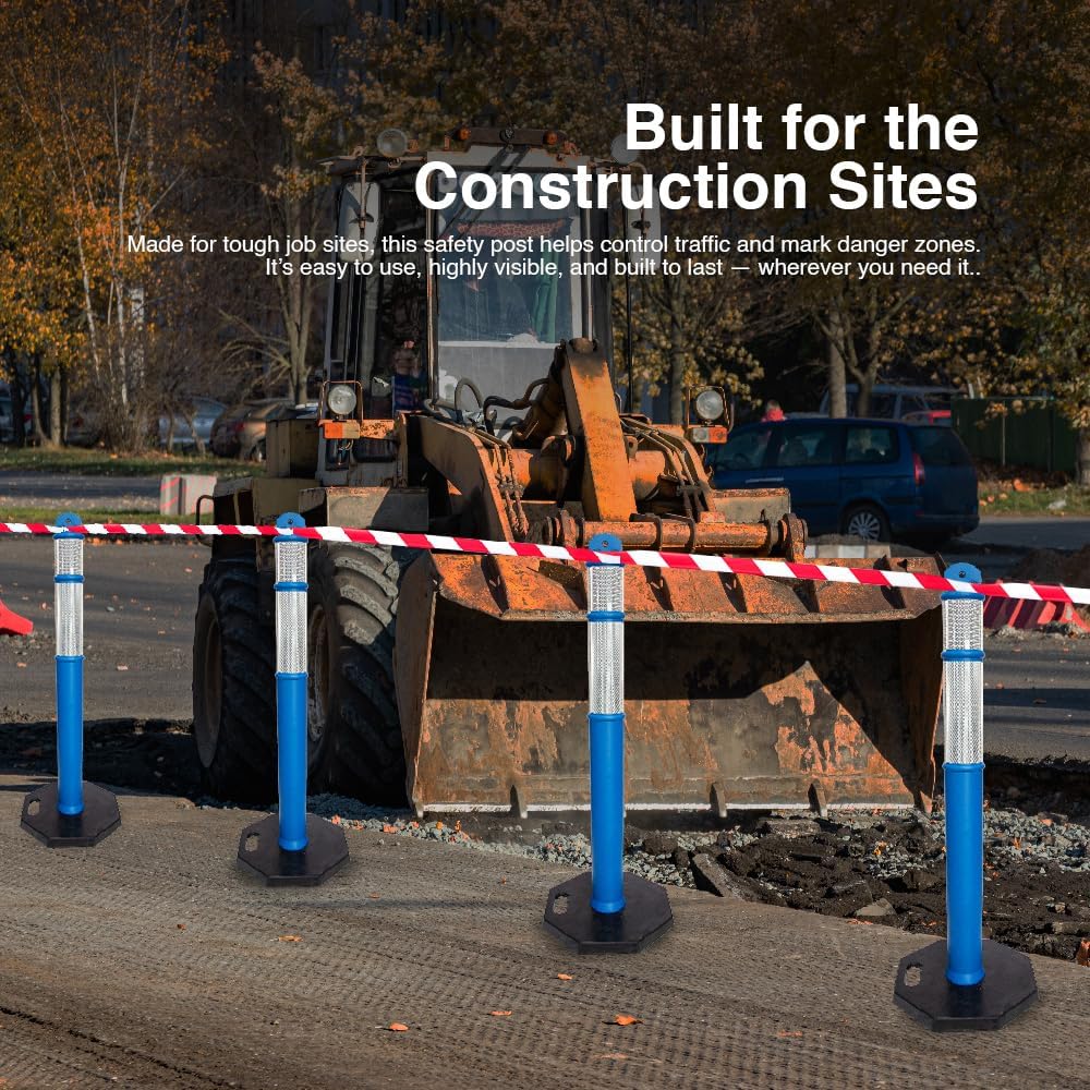 Delineator Post For Construction Site