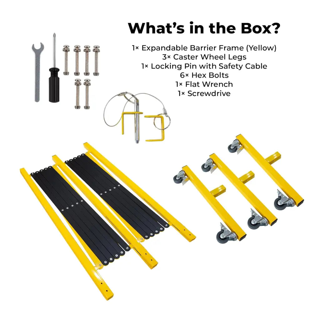 Access Control Safety Expandable Barrier