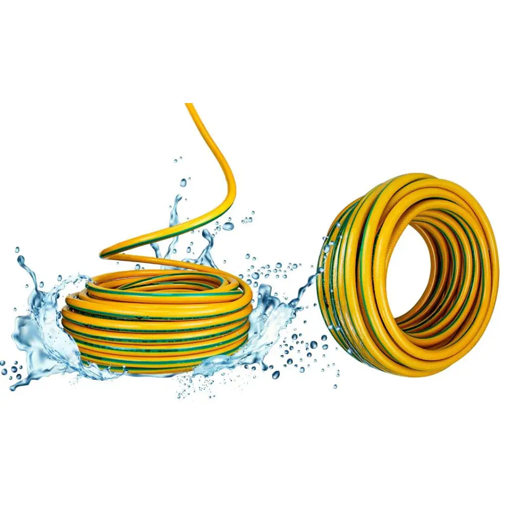 Garden Water Hose Reinforced Yellow 1 Inch – 50 Meter