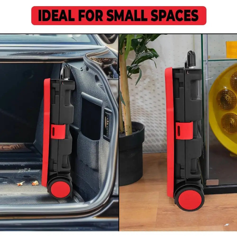 Shopping, Utility Wagon Trolley Red & Black - 40L & 30KG