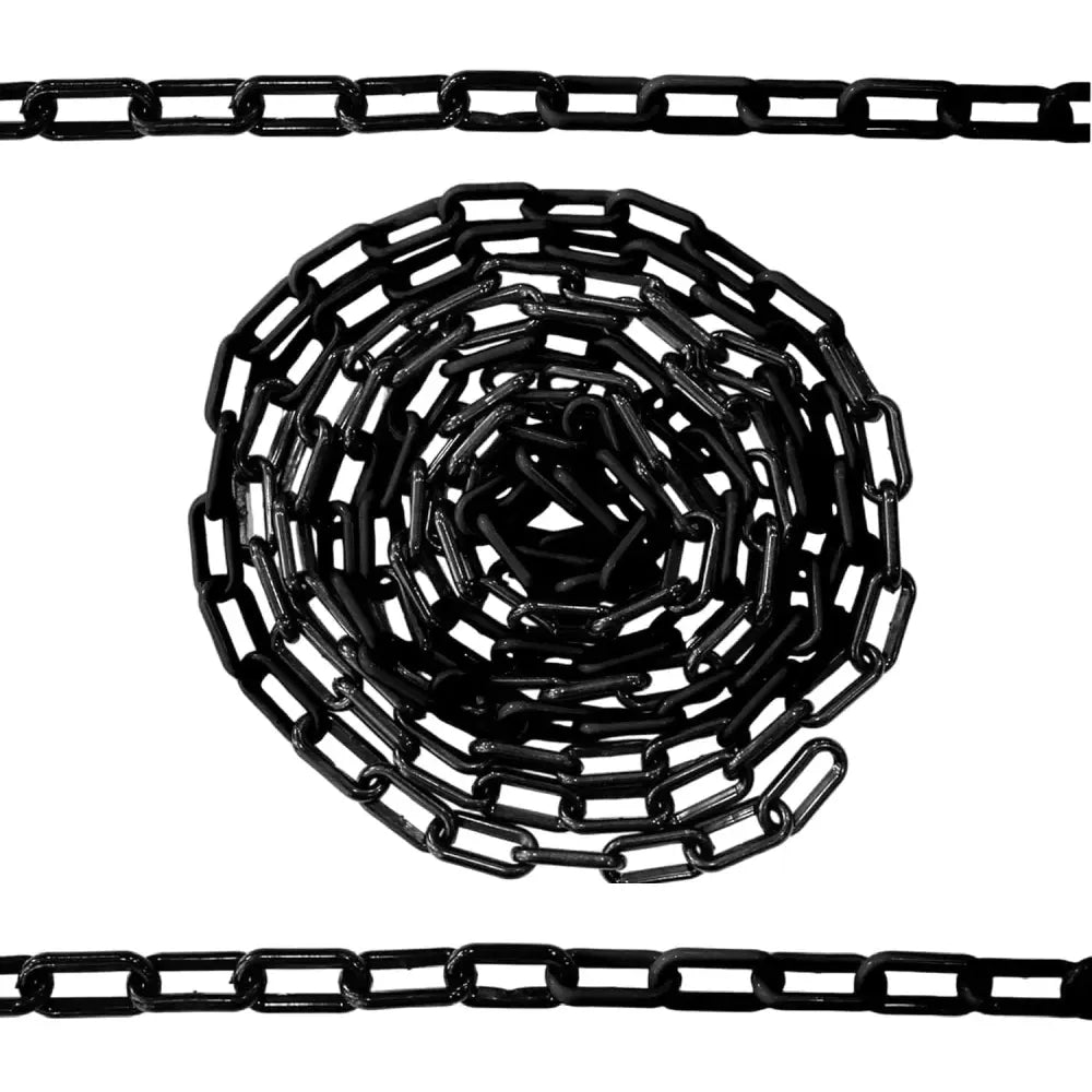 Heavy Duty Plastic Chain Black- 3Mx6MM