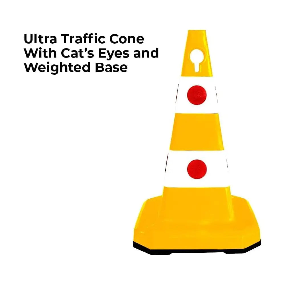 Ultra Traffic Cone With Weighted Base