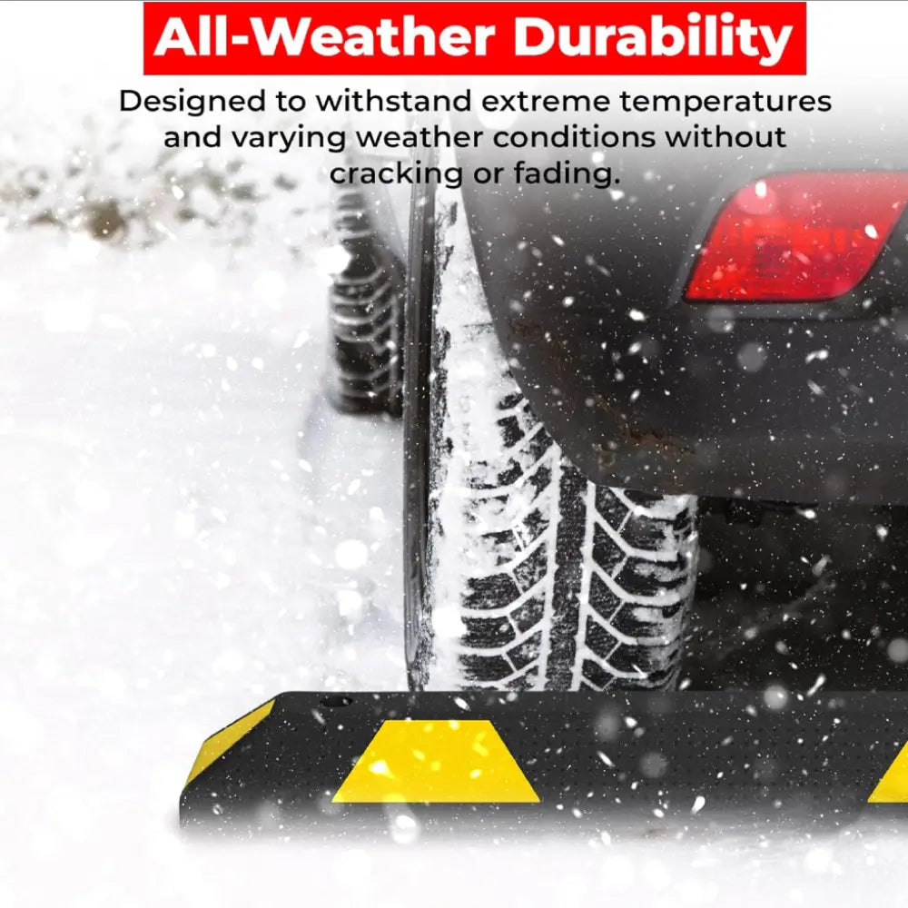PVC Heavy Duty Wheel Stopper for Parking - 183 CM