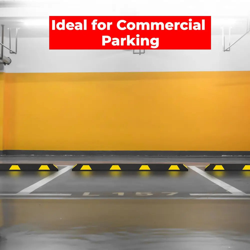 PVC Heavy Duty Wheel Stopper for Parking - 183 CM