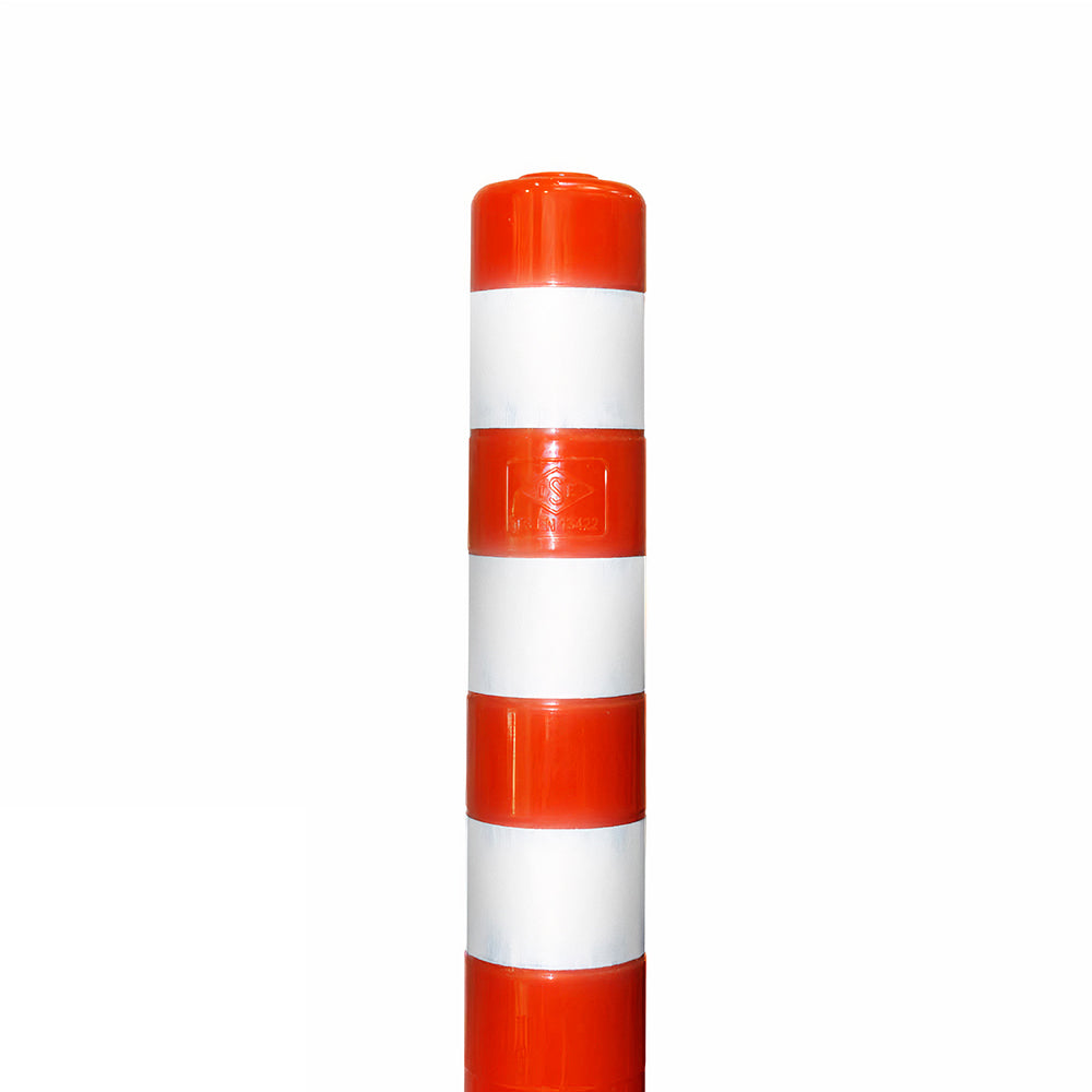 Reflective Orange Traffic Delineator Post