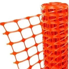 Orange Safety Mesh Barrier