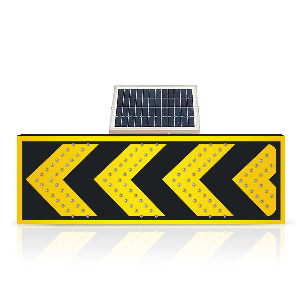 Solar Warning Light Yellow Arrows - Biri Group
