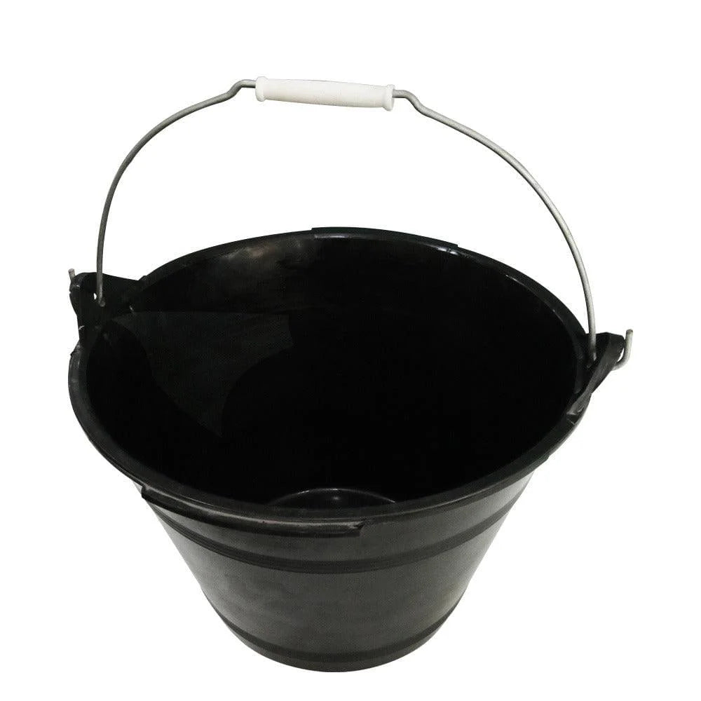 black bucket pvc handle