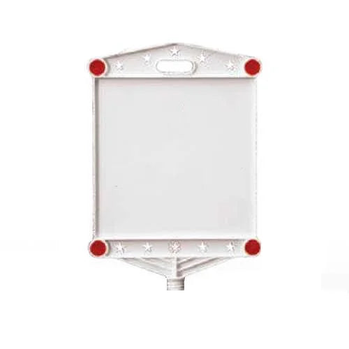 blank sign with 4 cat eyes