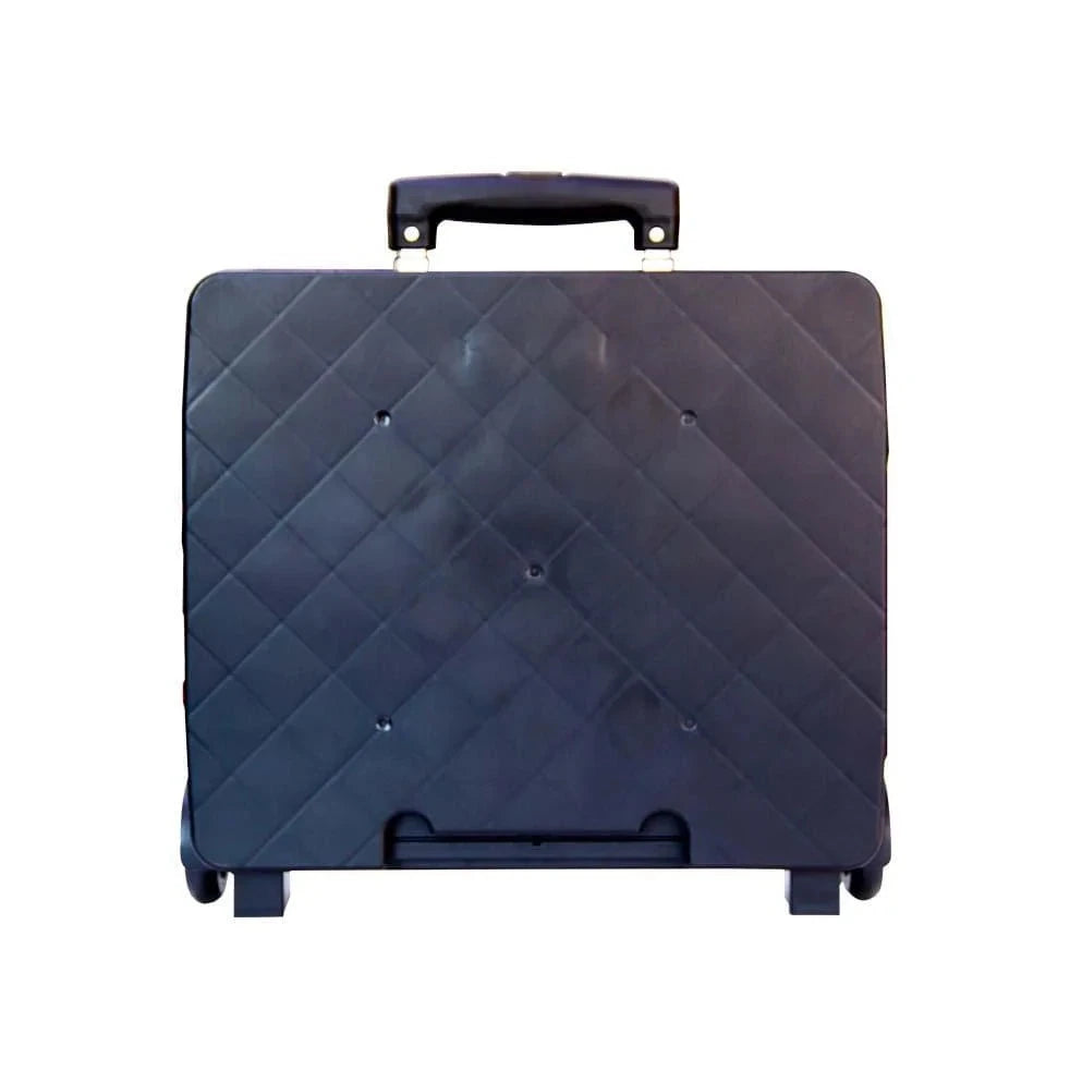 boot cart box lid shopping trolley black grey