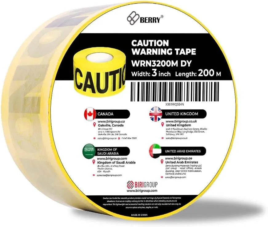 caution warning tape