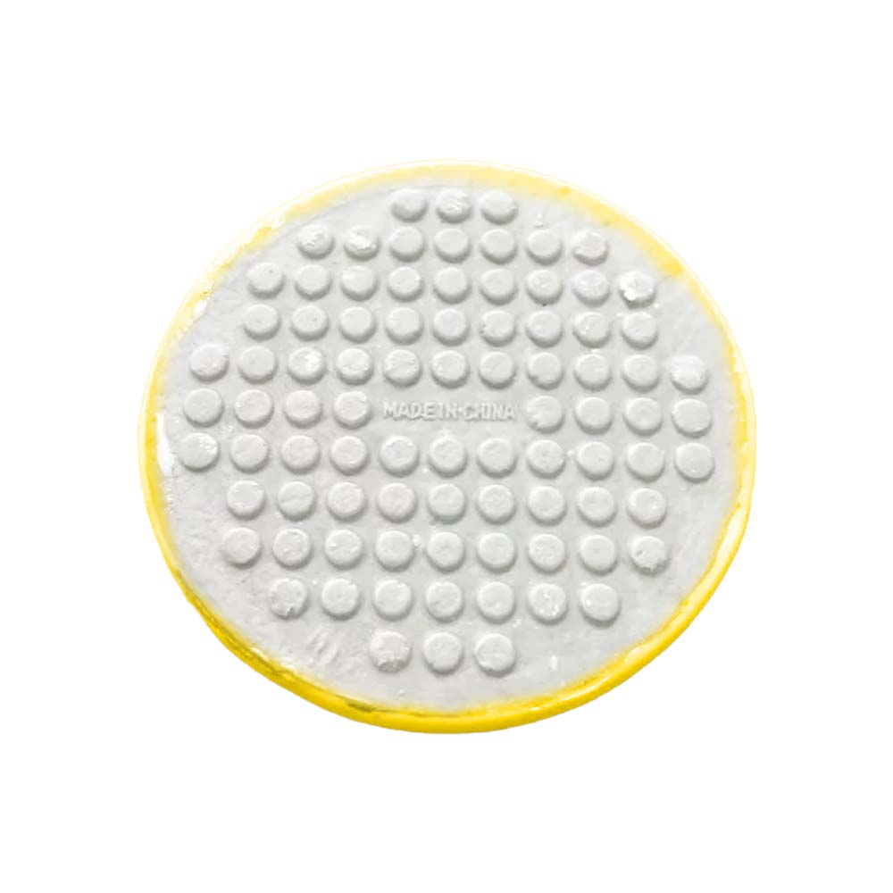 ceramic road stud yellow base