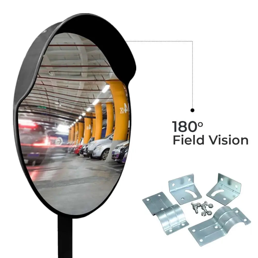 Round convex mirror