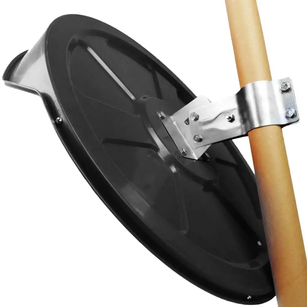 Convex mirror with wall mount