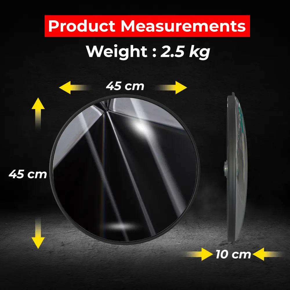 Road safety mirror