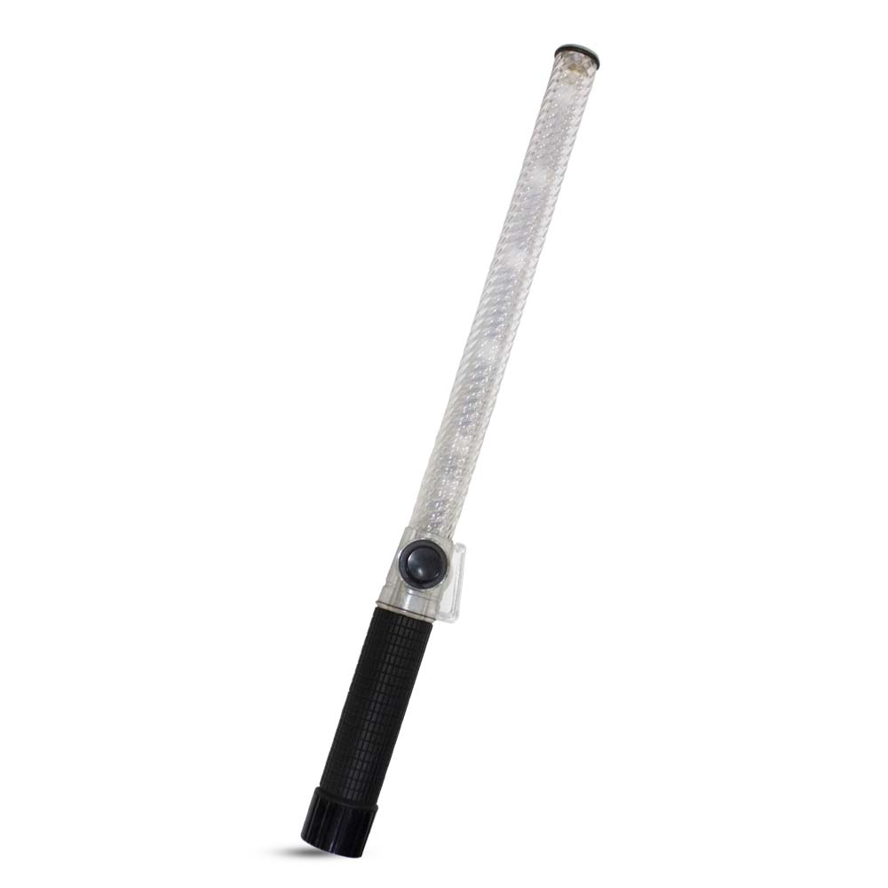 Traffic Safety Wand Baton with Green and Red Light | Road Safety Warning Flashing Light with Rechargeable Battery | LED Flashing Stick