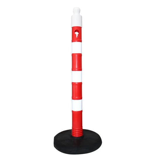 Reflective Delineator Post 110CM - Red & White