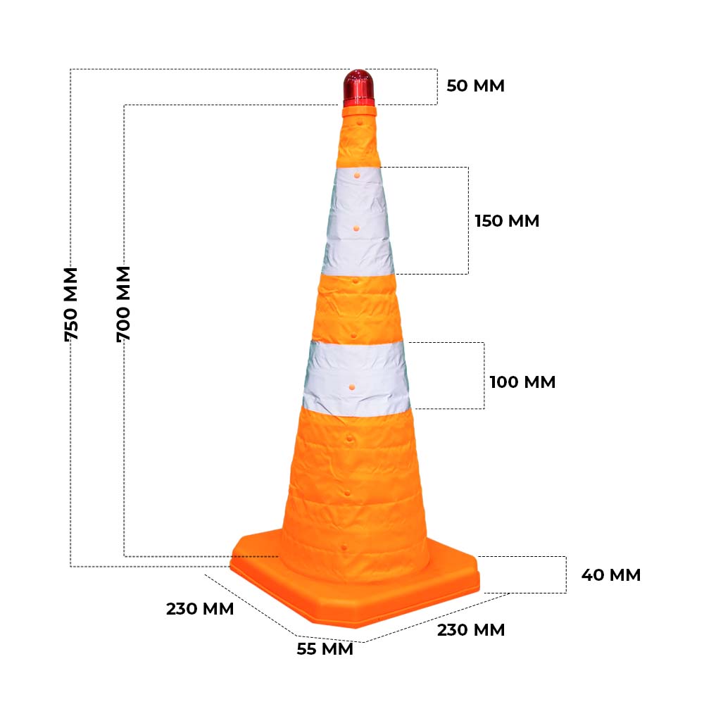 High Visibility Traffic Safety Road Cone