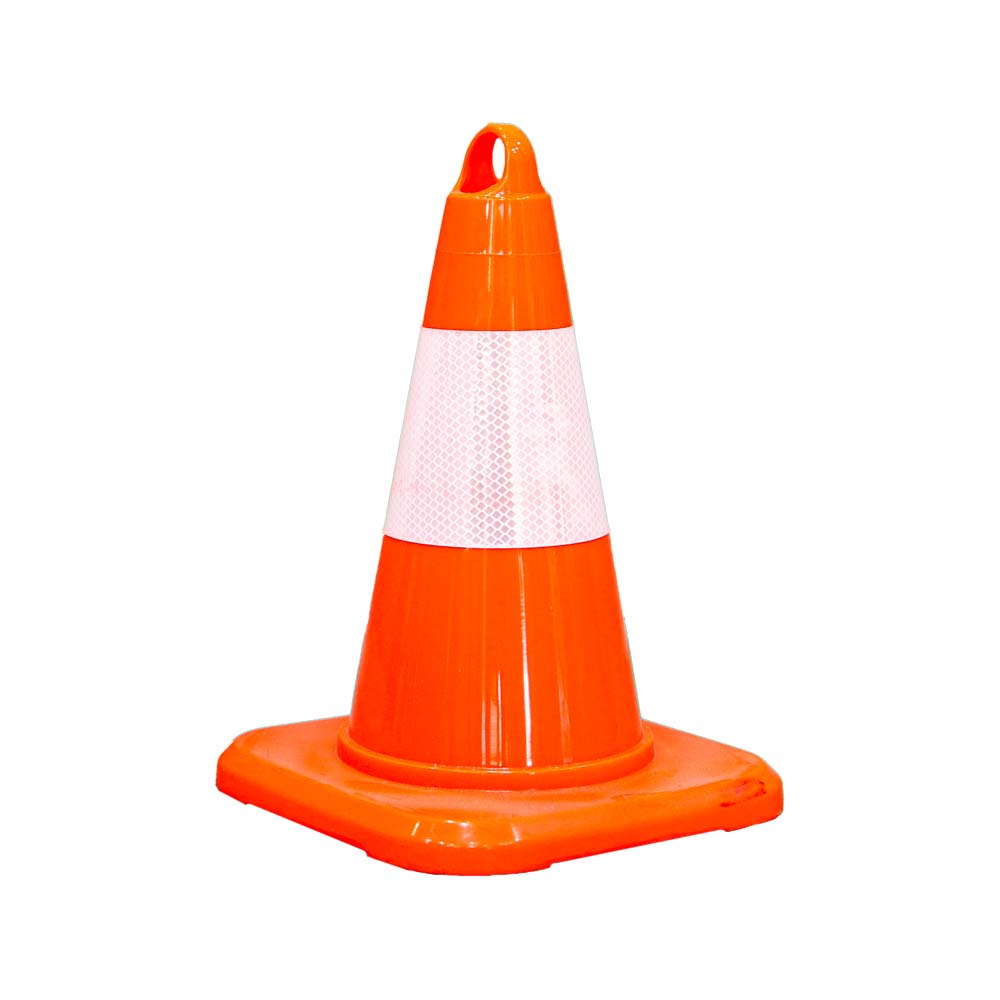 PVC Traffic Cone 32CM Reflective - Biri Group