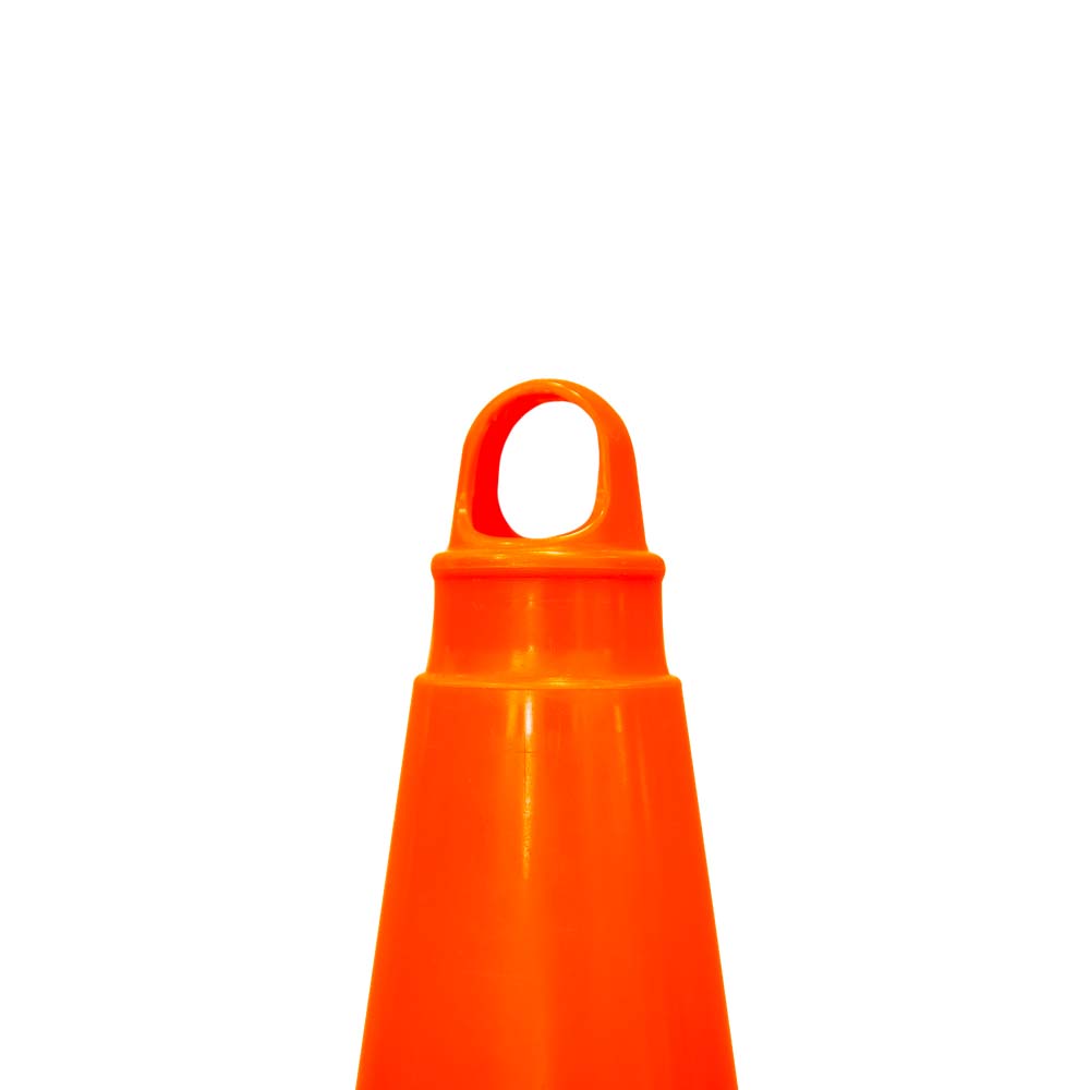 Traffic Cone 50 MM for Safety | Unbreakable Full Soft PVC Reflective Traffic Cone - Biri Group