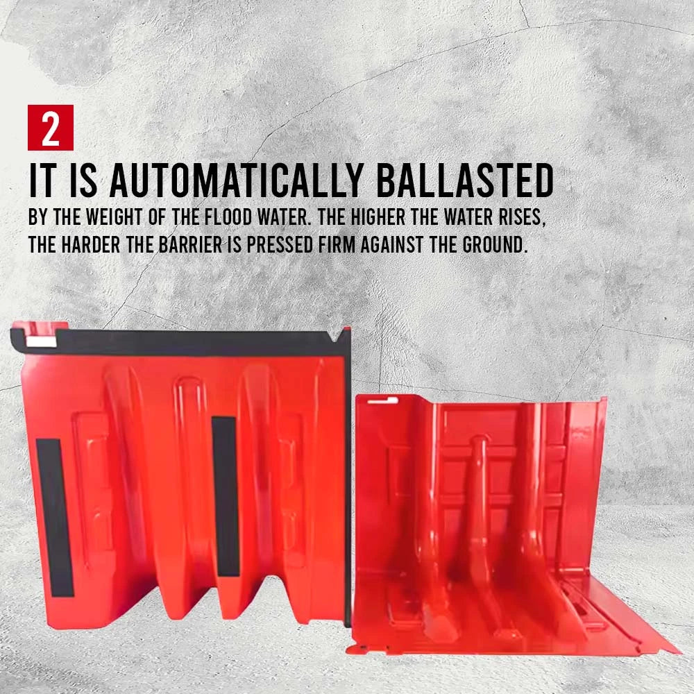 Non Slip Flood Barrier