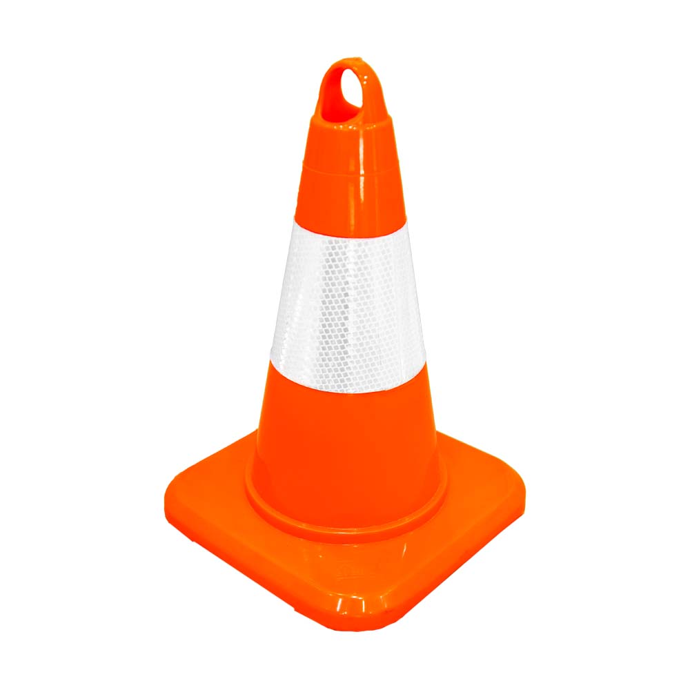 PVC Traffic Cone 32CM Reflective - Biri Group