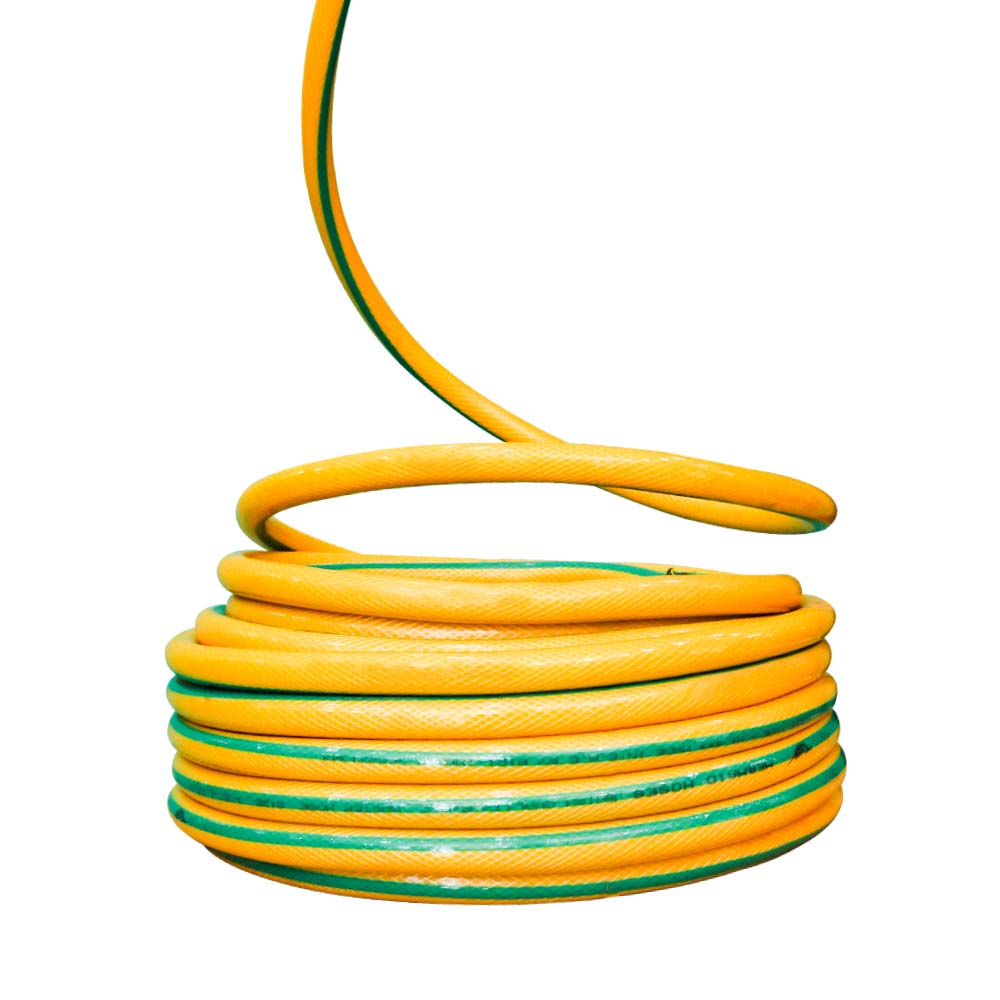 Garden Water Hose Reinforced 3/4 Inch 50 Meter – Yellow - Biri Group