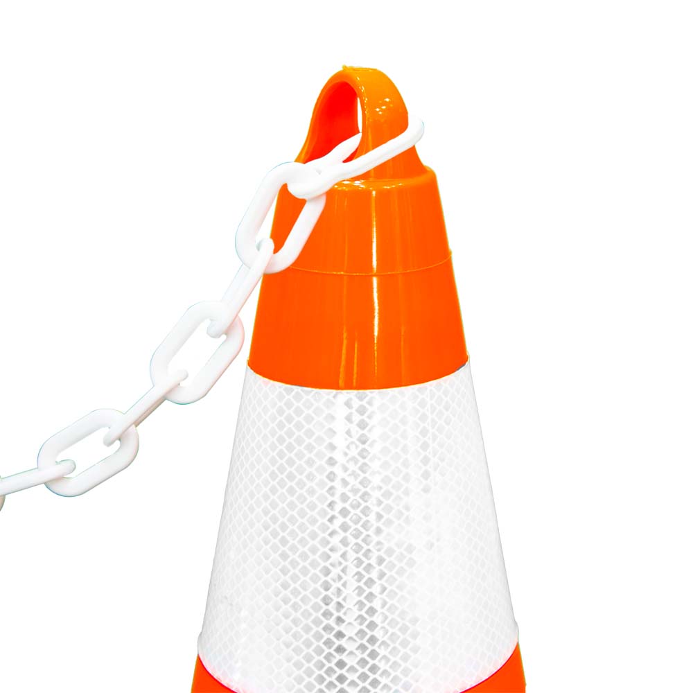 PVC Traffic Cone 32CM Reflective - Biri Group