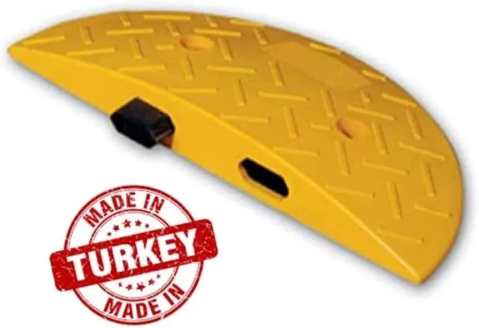 PVC Speed Ramp - Yellow & Black | PCC Reflective Lenses